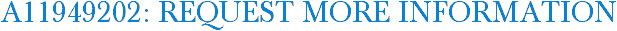A11949202: Request More Information