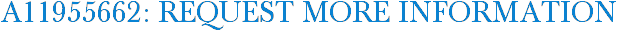 A11955662: Request More Information