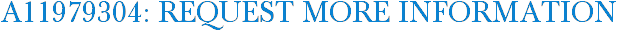 A11979304: Request More Information