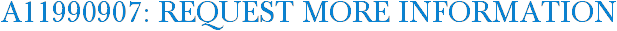 A11990907: Request More Information