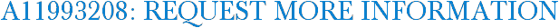 A11993208: Request More Information