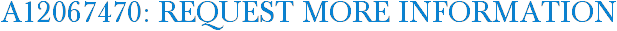 A12067470: Request More Information