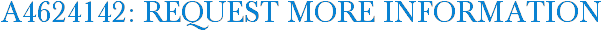 A4624142: Request More Information