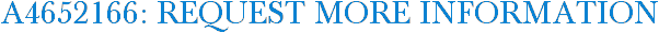 A4652166: Request More Information