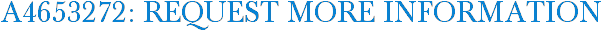 A4653272: Request More Information