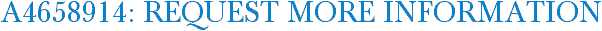 A4658914: Request More Information