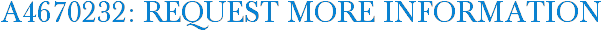 A4670232: Request More Information