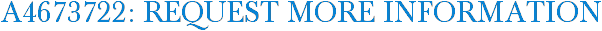 A4673722: Request More Information