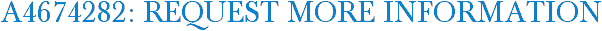 A4674282: Request More Information