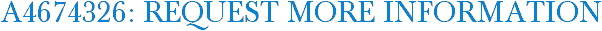 A4674326: Request More Information