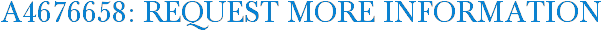 A4676658: Request More Information