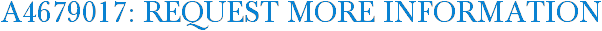 A4679017: Request More Information