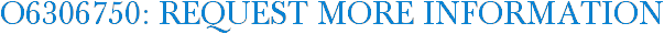 O6306750: Request More Information
