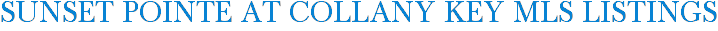 Sunset Pointe at Collany Key MLS Listings